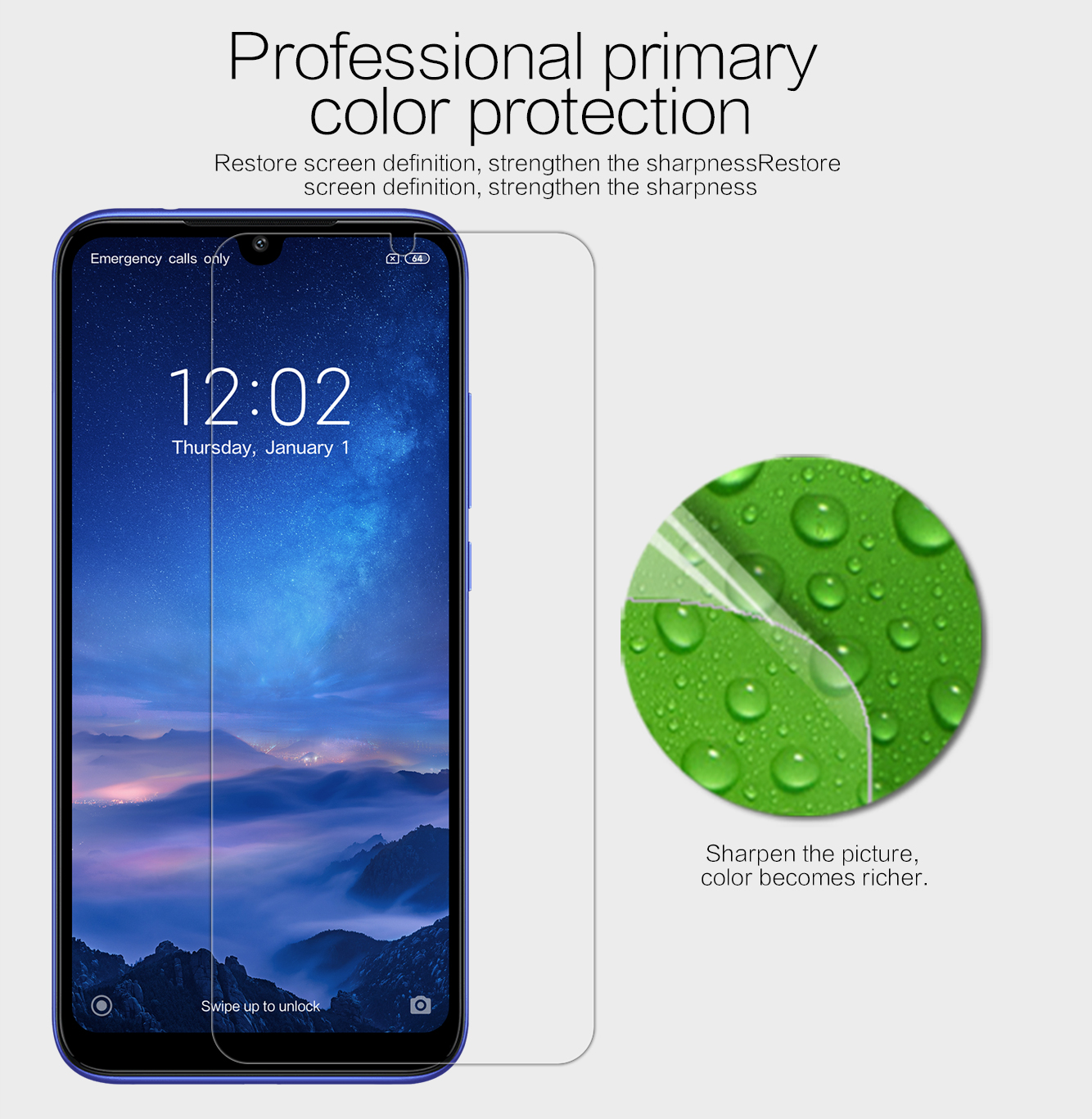 Nillkin-Super-Clear-High-Definition-Soft-Screen-Protector-for-Xiaomi-Redmi-7--Redmi-Y3-Non-original-1471906-2